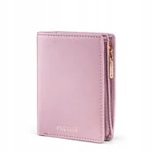 Portfele - Portfel Damski Skórzany Mały Skóra Naturalna RFID PUCCINI Różowy ZN9006-3C - miniaturka - grafika 1
