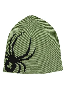 SPYDER Czapka-beanie "Reversible Bug" w kolorze zielonym - Czapki damskie - miniaturka - grafika 1