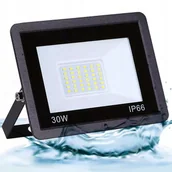 Lampy pozostałe - Naświetlacz Led Halogen 30W Reflektor Budowlany Lampa Robocza IP66 4500K XL - miniaturka - grafika 1