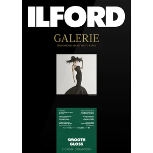 Ilford Galerie Smooth Gloss 310g A3+ 25 arkuszy - Wyposażenie ciemni fotograficznej - miniaturka - grafika 1
