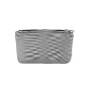 Kosmetyczki, organizery i kuferki - Mała kosmetyczka na zamek szara z szarym suwakiem - miniaturka - grafika 1