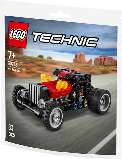 LEGO TECHNIC HOT ROD SAMOCHÓD PREZENT DLA CHŁOPCA CHŁOPAKA MĘŻA NA ŚWIĘTA KREATYWNY PREZENT NA URODZINY