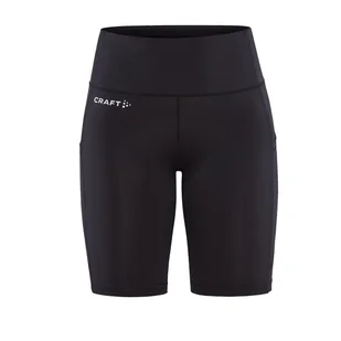 Damskie Spodenki CRAFT ADV ESSENCE SHORT TIGHTS 2 W 1913207-999000 – Czarny - Spodenki damskie - miniaturka - grafika 1