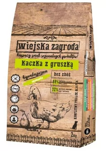 Wiejska Zagroda Kaczka z gruszką 9 kg - Sucha karma dla psów - miniaturka - grafika 1