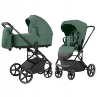 Wózki dziecięce - Wózek dzieciecy 2w1 CARRELLO Alfa CRL-6522 Meadow Green - miniaturka - grafika 1