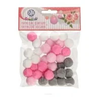 Pasmanteria - ASTRA Pompon 20mm Różany ogród Astra 335121024 - miniaturka - grafika 1