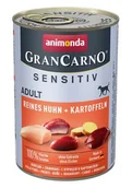 Mokra karma dla psów - Animonda GranCarno Sensitiv Dorosłe Dog smak: Kurczak + ziemniaki 400g - miniaturka - grafika 1