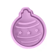 Formy do ciast - Foremka bombka stempel świąteczny do ciastek Boże Narodzenie FACKELMANN 43044-BM - miniaturka - grafika 1