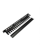 Szafy rack - Organizator kabli, panel front, 19" 1U 40x60 - miniaturka - grafika 1