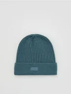 Czapki damskie - Reserved - Czapka z wiskozą - niebieski - miniaturka - grafika 1