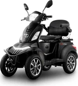 Skutery - Bili Bike Czterokołowy skuter elektryczny BILI BIKE SHINO QUADRO GEL czarny - miniaturka - grafika 1