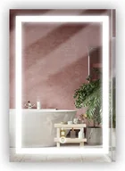 Lustra - Lustro Łazienkowe Led 50x70 Włącznik Dotykowy - miniaturka - grafika 1
