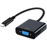 Adaptery i przejściówki - Adapter USB Typ-C - VGA ART Kabada OEM-C9 KABADA USBC VGA OEM-C9 - miniaturka - grafika 1