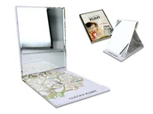 Pudełka i szkatułki - Carmani Lusterko w etui G Klimt Drzewo życia białe tło - miniaturka - grafika 1