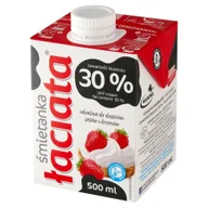 Śmietana - Łaciata Śmietanka UHT zawartość tłuszczu 30% - miniaturka - grafika 1