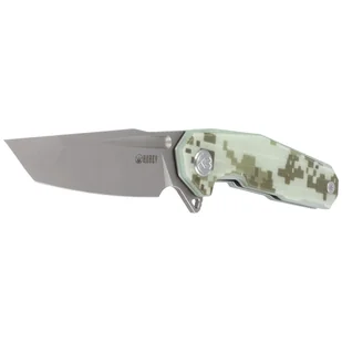 Nóż składany Kubey Carve Camo G10, Bead Blasted AUS-10 (KB237H) - Noże - miniaturka - grafika 2