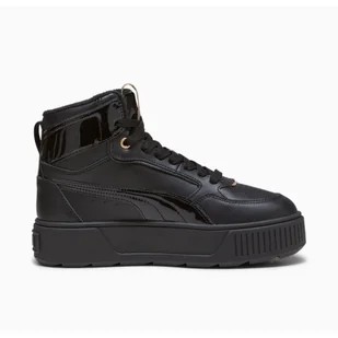 Buty zimowe damskie Puma Karmen Rebelle Mid WTR Rozmiar butów (UE): 38 / Kolor: czarny/złoty - Kozaki damskie - miniaturka - grafika 1