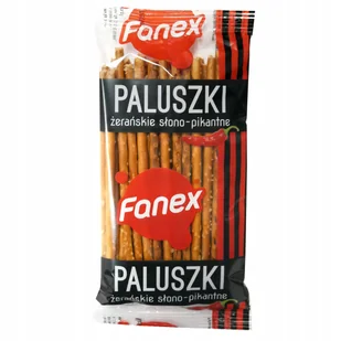 Paluszki Słono - Pikantne Paluszki Żerańskie Fanex 100G - Paluszki - miniaturka - grafika 1