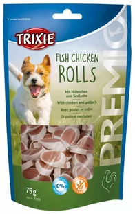 TRIXIE Trixie Krążki kurczak i łosoś 75g PTRI424 - Przysmaki dla psów - miniaturka - grafika 1