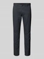 Spodnie męskie - Chinosy o kroju slim fit z mieszanki bawełny - miniaturka - grafika 1