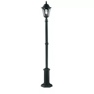 Lampy ogrodowe - Elstead Lighting Parish Lamp Post Black PR6 BLACK Lampa stojąca ogrodowa słupek latarnia IP44 stylowa PR6 BLACK ) - miniaturka - grafika 1