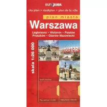 Daunpol  Warszawa plan miasta 1:26 000 - Atlasy i mapy - miniaturka - grafika 1