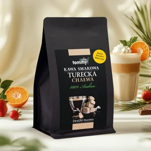 Tommy Cafe Kawa smakowa Turecka Chałwa mielona KSTCH150M - Kawa - miniaturka - grafika 1
