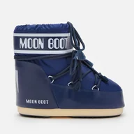Kozaki damskie - Damskie Buty zimowe MOON BOOT MB ICON LOW NYLON 80D1409340-F003 – Granatowy - miniaturka - grafika 1