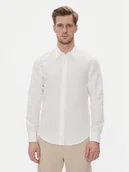 Koszule męskie - Lee Koszula Patch 112364230 Biały Regular Fit - miniaturka - grafika 1