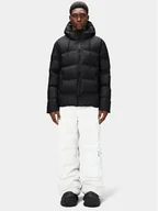 Kurtki damskie - Rains Kurtka zimowa 15120 Czarny Regular Fit - miniaturka - grafika 1