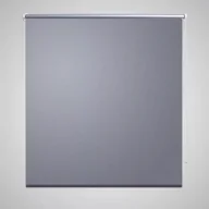Rolety - vidaXL vidaXL Roleta przeciwsoneczna 40 x 100 cm Szara - miniaturka - grafika 1