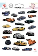 Zabawki kreatywne - Tatuaże zmywalne dla dzieci Auta samochody XXL - miniaturka - grafika 1
