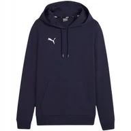 Bluzy damskie - Bluza damska Puma Team Goal Casuals Hoody granatowa 658621 06 2XL - miniaturka - grafika 1