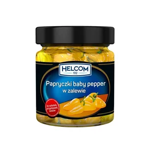 Papryczki ostre 185 g Helcom - Warzywa w marynacie - miniaturka - grafika 1