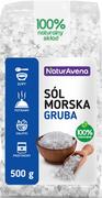 Sól - Bioavena Sól morska atlantycka gruba 500g - miniaturka - grafika 1