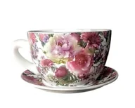 Donice - Filiżanka doniczka ceramiczna kwiaty nr 3 średnica 15cm - miniaturka - grafika 1