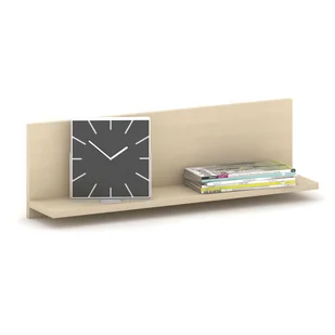 Półka ścienna 800 x 150 x 200 mm, brzoza - Półki do salonu - miniaturka - grafika 1