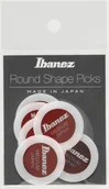 Inne akcesoria gitarowe - Ibanez Pick White - Round (PPA1M-WH) PPA1M-WH - miniaturka - grafika 1