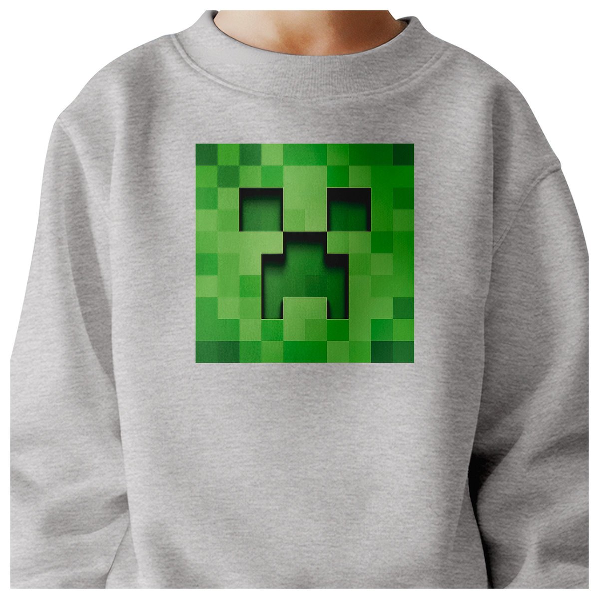BLUZA DZIECIĘCA MINECRAFT 122-128 DLA DZIEWCZYNKI CHŁOPCA JAKOŚĆ