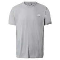 Koszulki męskie - THE NORTH FACE Koszulka Reaxion Mid Grey Heather M - miniaturka - grafika 1