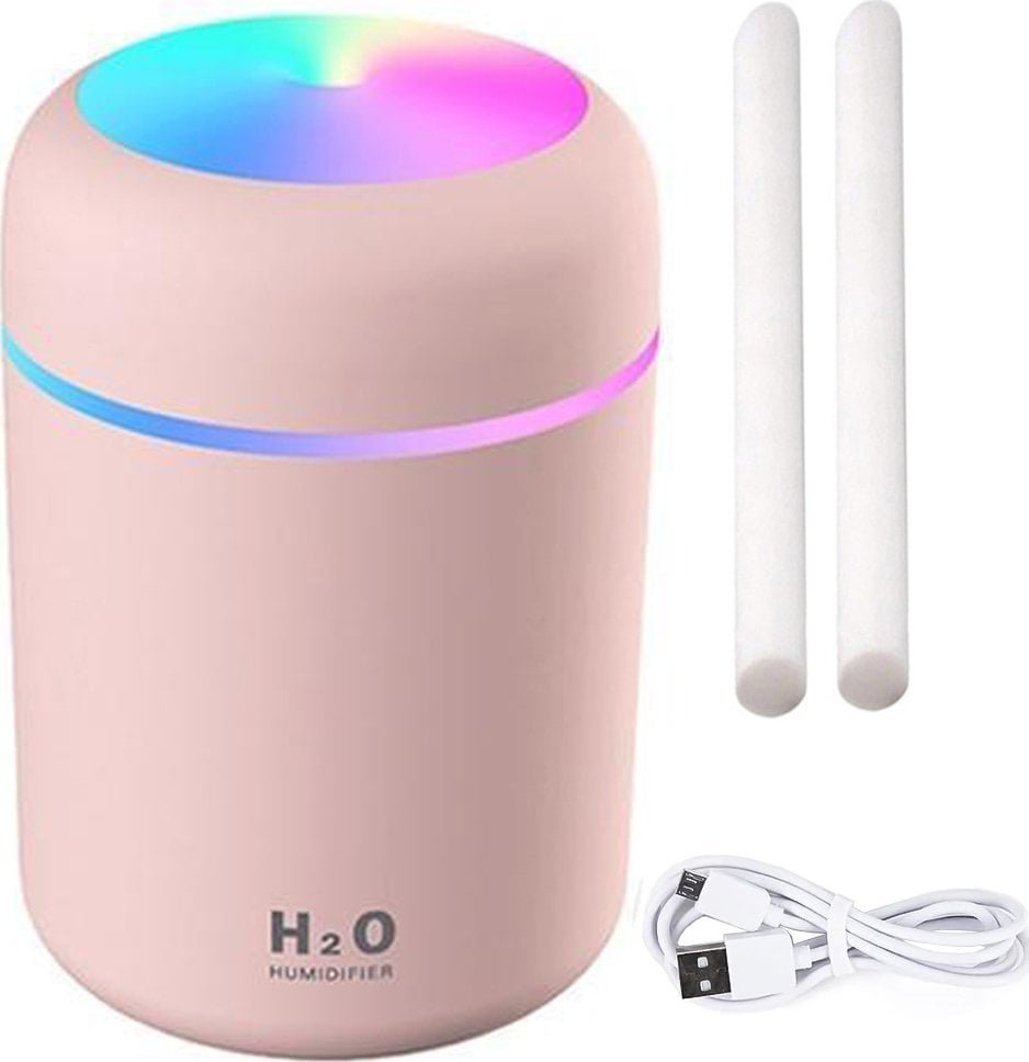 Nawilżacz powietrza Verk Mini nawilżacz powietrza dyfuzor zapachowy aromaterapia mgiełka usb rgb Mini nawilżacz powietrza dyfuzor zapachowy aromaterapia mgiełka usb rgb