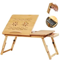 Inne akcesoria audio-wideo - Stolik składany podstawka pod laptopa stojak na laptop - miniaturka - grafika 1