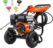 Myjki ciśnieniowe - VEVOR Gazowa Myjka Ciśnieniowa 3500 PSI 10 L/min - miniaturka - grafika 1