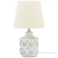 Lampy stojące - Beliani Lampa stołowa beżowa 35 cm ROSANNA - miniaturka - grafika 1