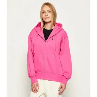 POLO RALPH LAUREN Bluza PINK PONY Relaxed fit - Bluzy damskie - miniaturka - grafika 1