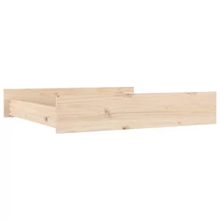 Lumarko Szuflady pod łóżko, 2 szt., lite drewno sosnowe - Łóżka - miniaturka - grafika 3