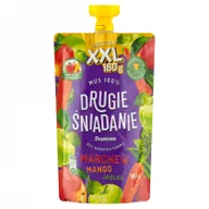 Desery dla dzieci - Dawtona Drugie śniadanie Mus 100 % marchew mango jabłko 180 g - miniaturka - grafika 1
