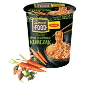 Szybkie dania obiadowe - Winiary Street Food Nudle Danie instant smak sezamowy kurczak 75 g - miniaturka - grafika 1