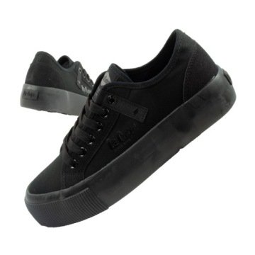Buty sportowe damskie trampki Lee Cooper r.40 z tkaniny platforma czarne