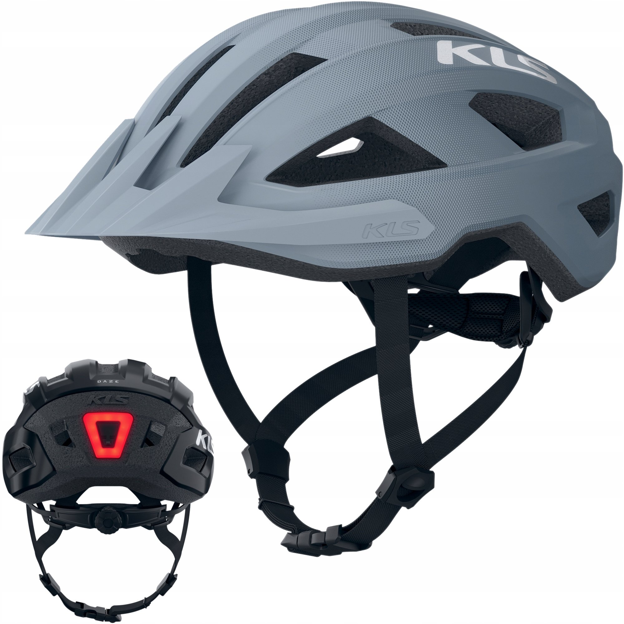 Kask Rowerowy Kellys Daze Lumio Regulowany L/XL Otwory Wentylacyjne Lampka